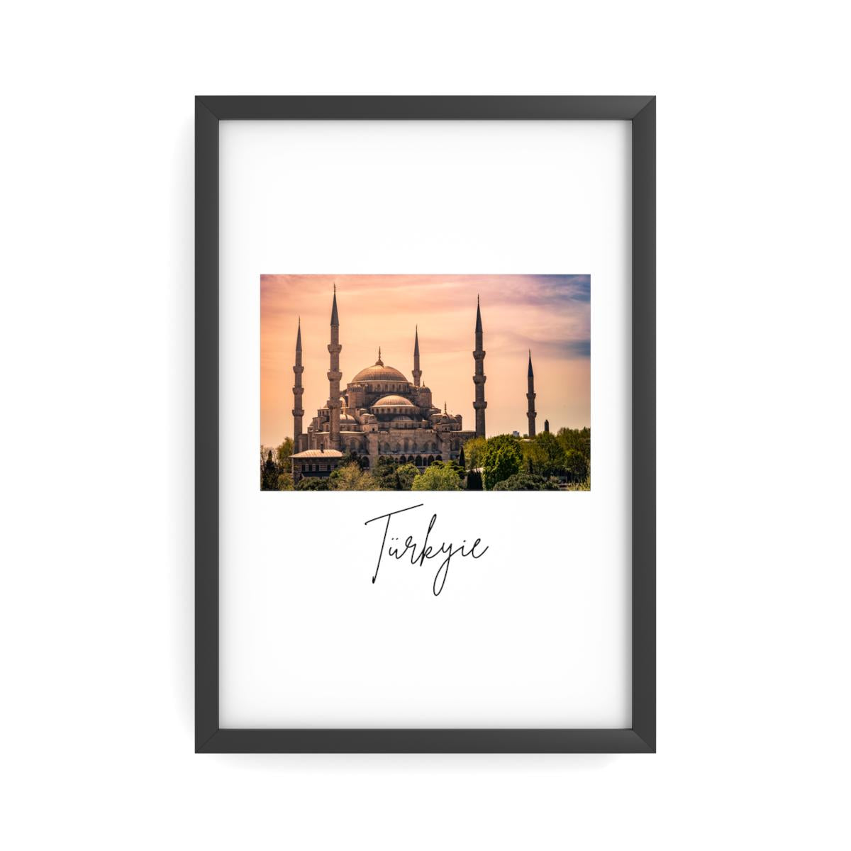 Türkiye Semimatte Poster - Türkei Balkan Wandkunst | Türkische Deko
