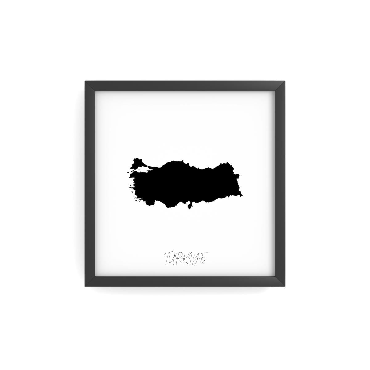Türkiye Semimatte Poster - Türkei Balkan Wandkunst | Türkische Deko Premium