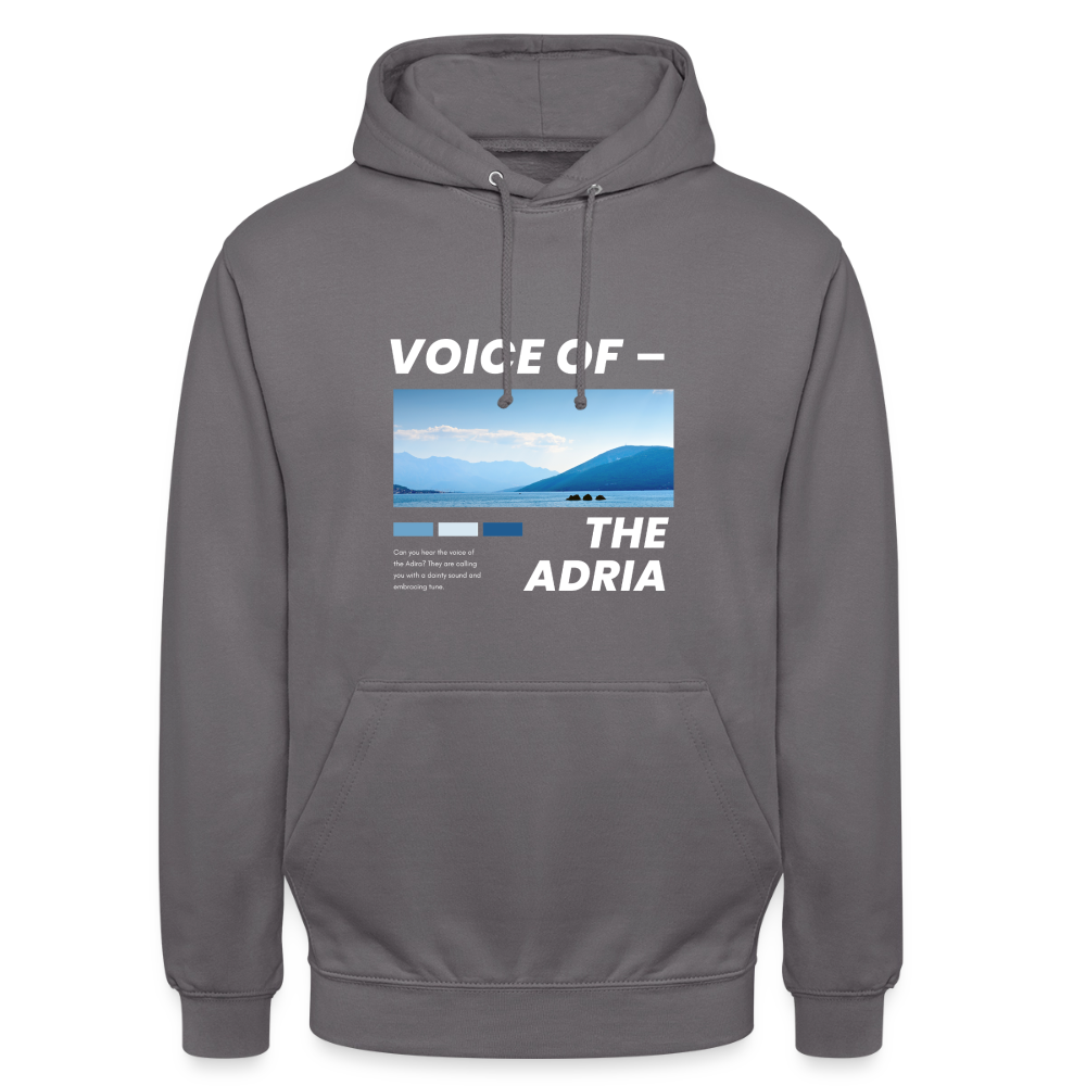 Unisex Hoodie - Mittelgrau