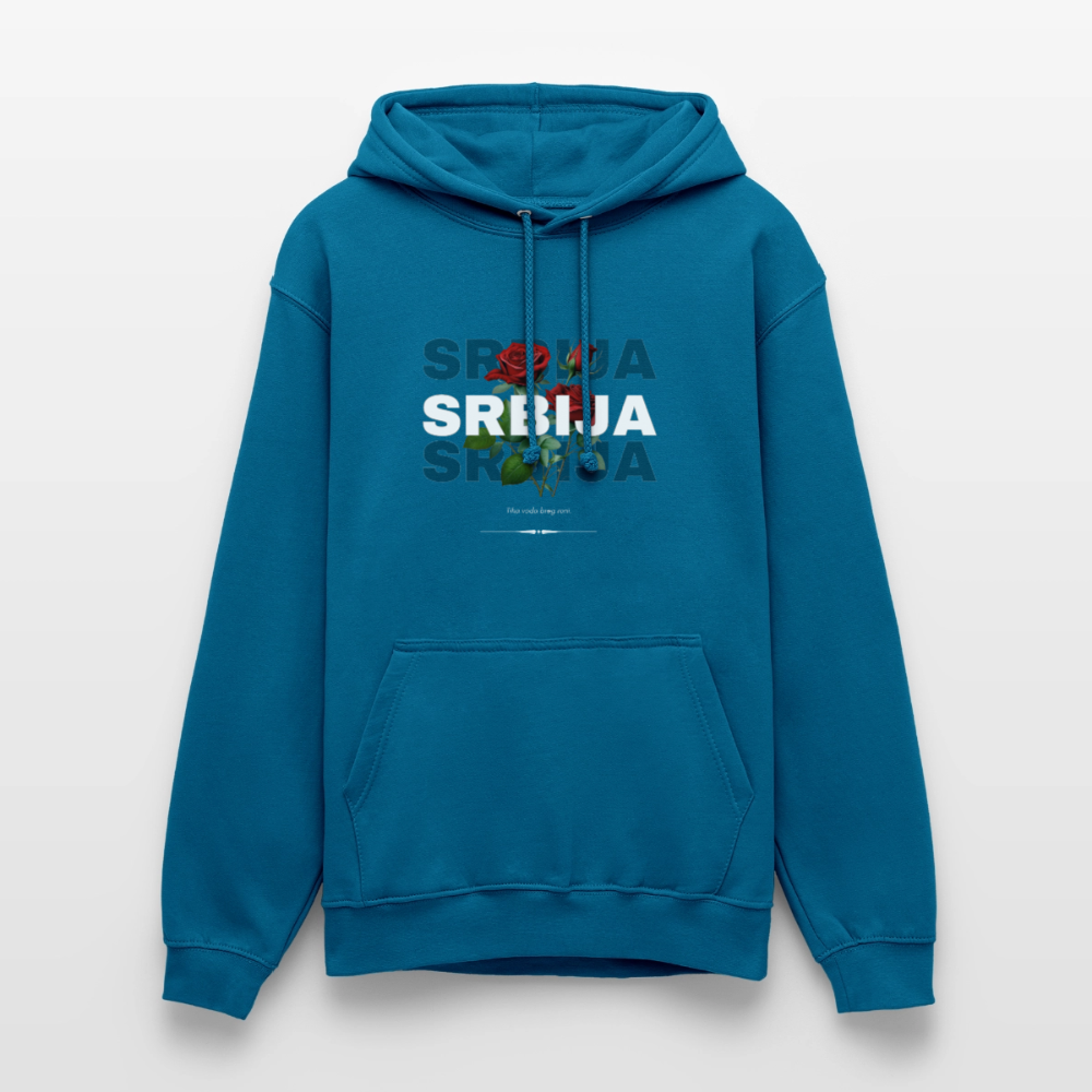 Unisex Hoodie - Tiefseeblau 