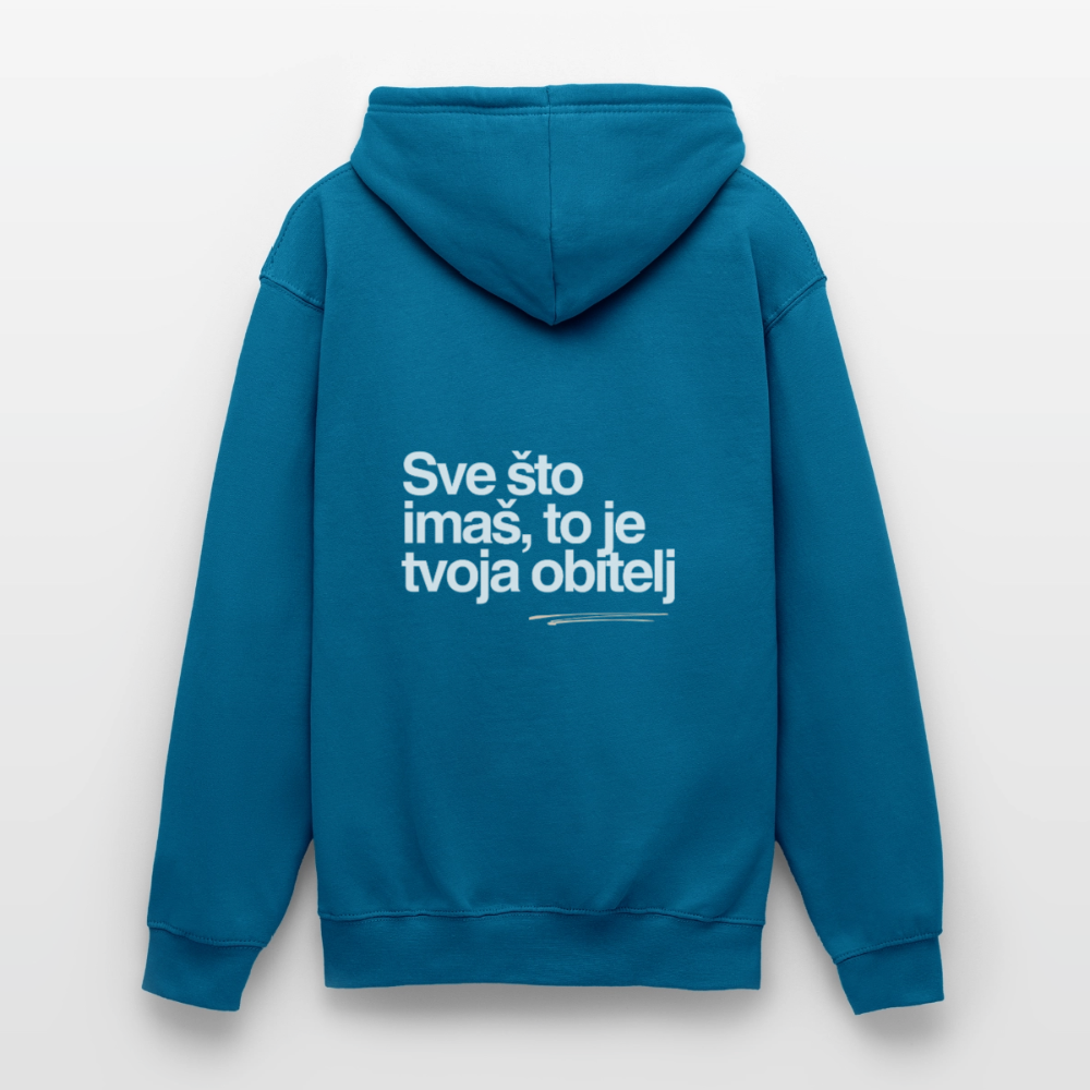 Unisex Hoodie - Tiefseeblau 
