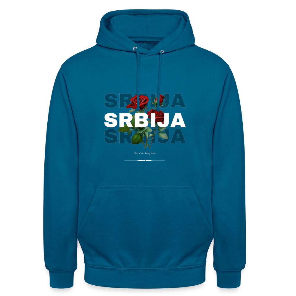 Unisex Hoodie - Tiefseeblau 