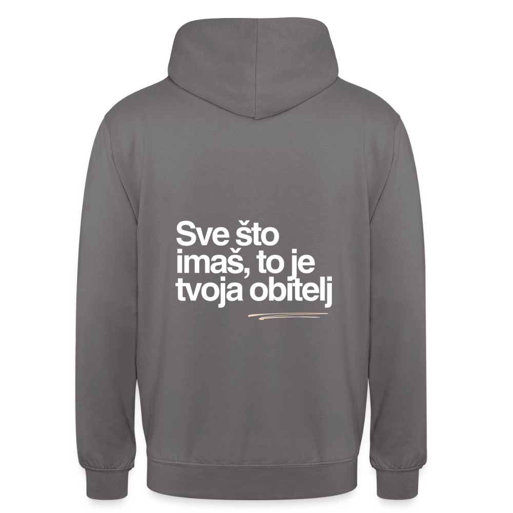 Unisex Hoodie - Mittelgrau