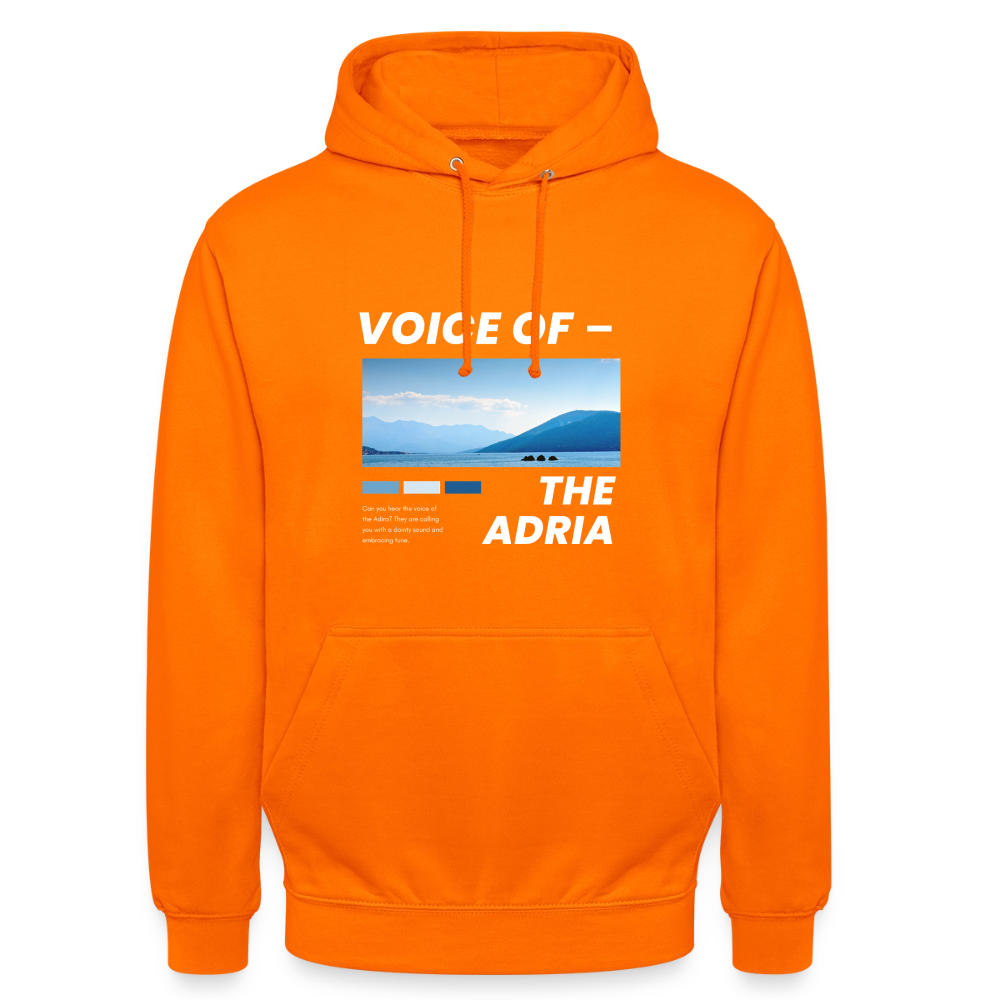 Unisex Hoodie - Orange