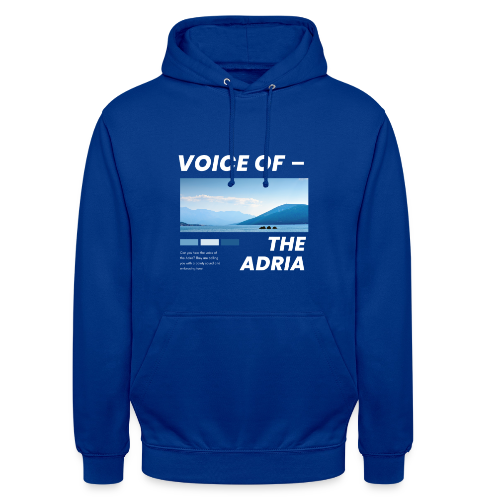 Unisex Hoodie - Royalblau