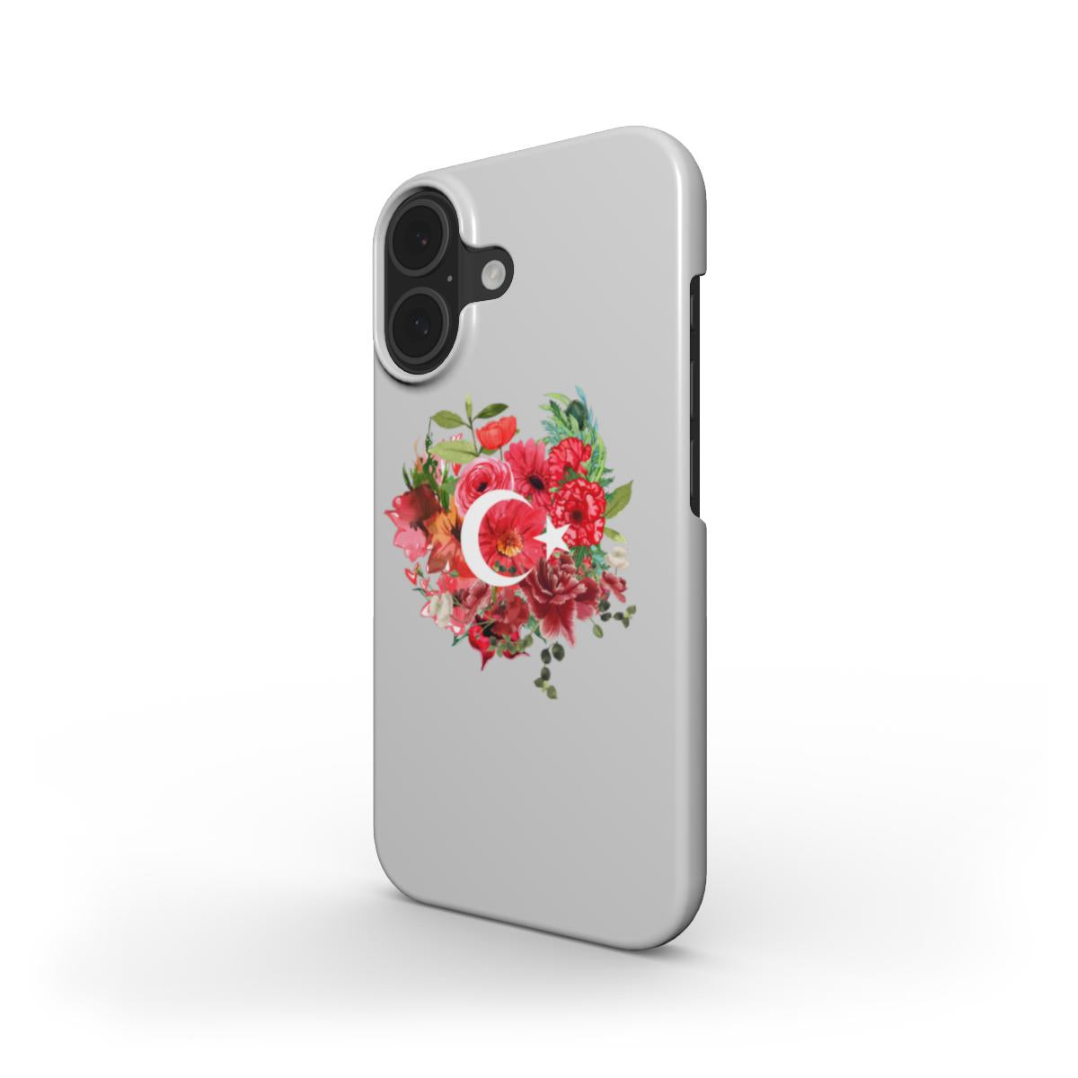 Türkei Handyhülle Floral/Rot/Weiß