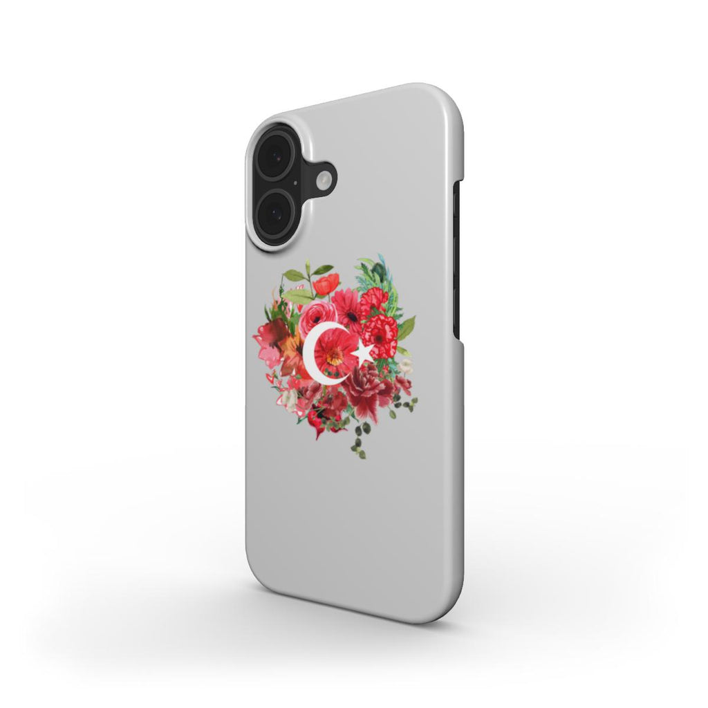 Türkei Handyhülle Floral/Rot/Weiß