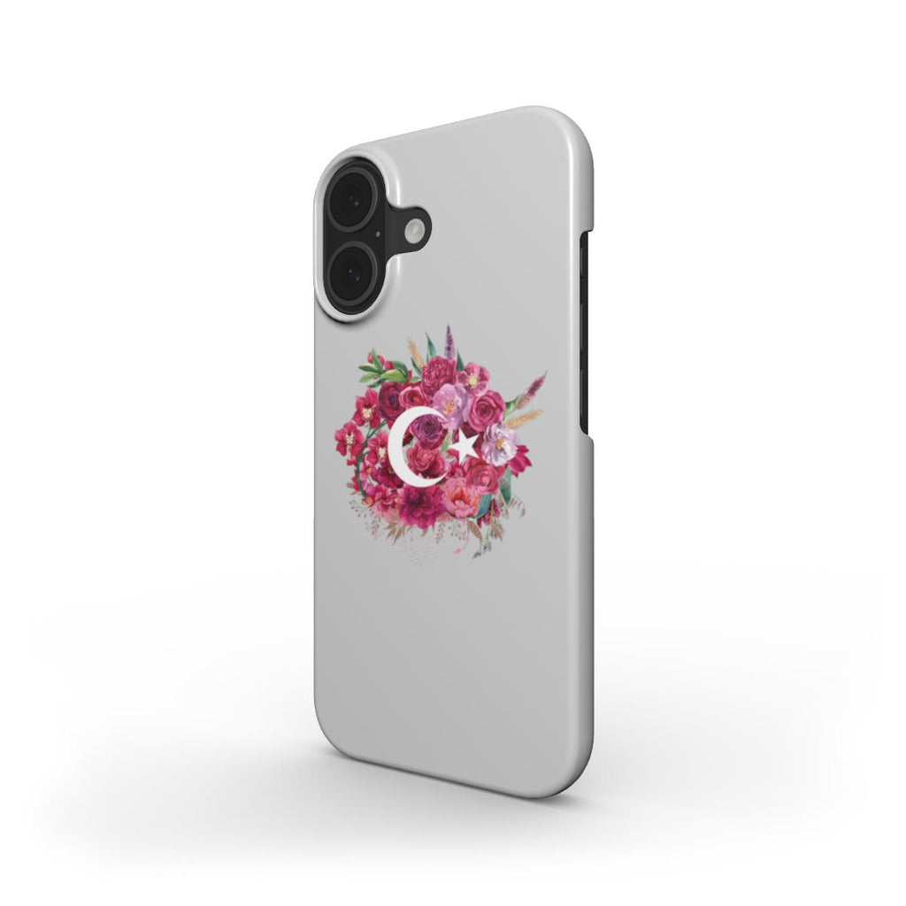 Türkei Handyhülle Floral/Lila/Weiß