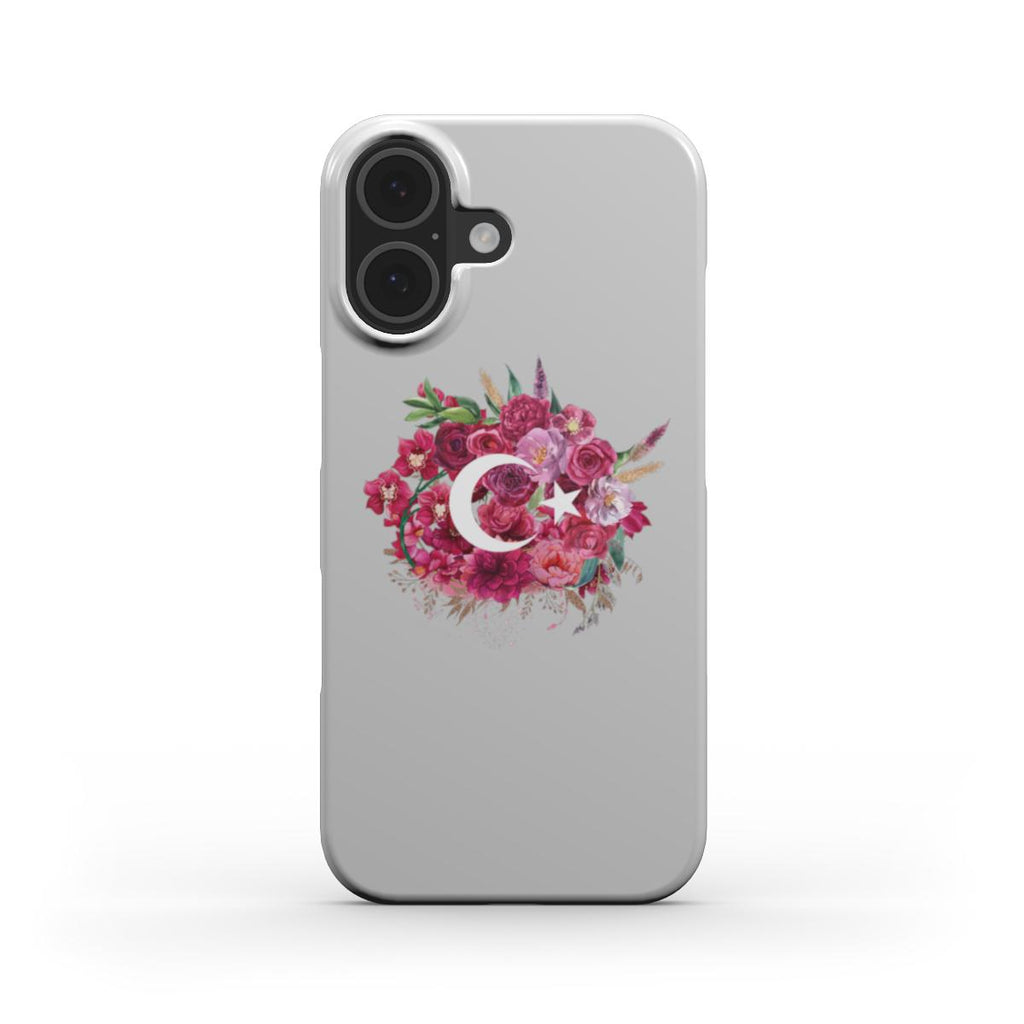 Türkei Handyhülle Floral/Lila/Weiß