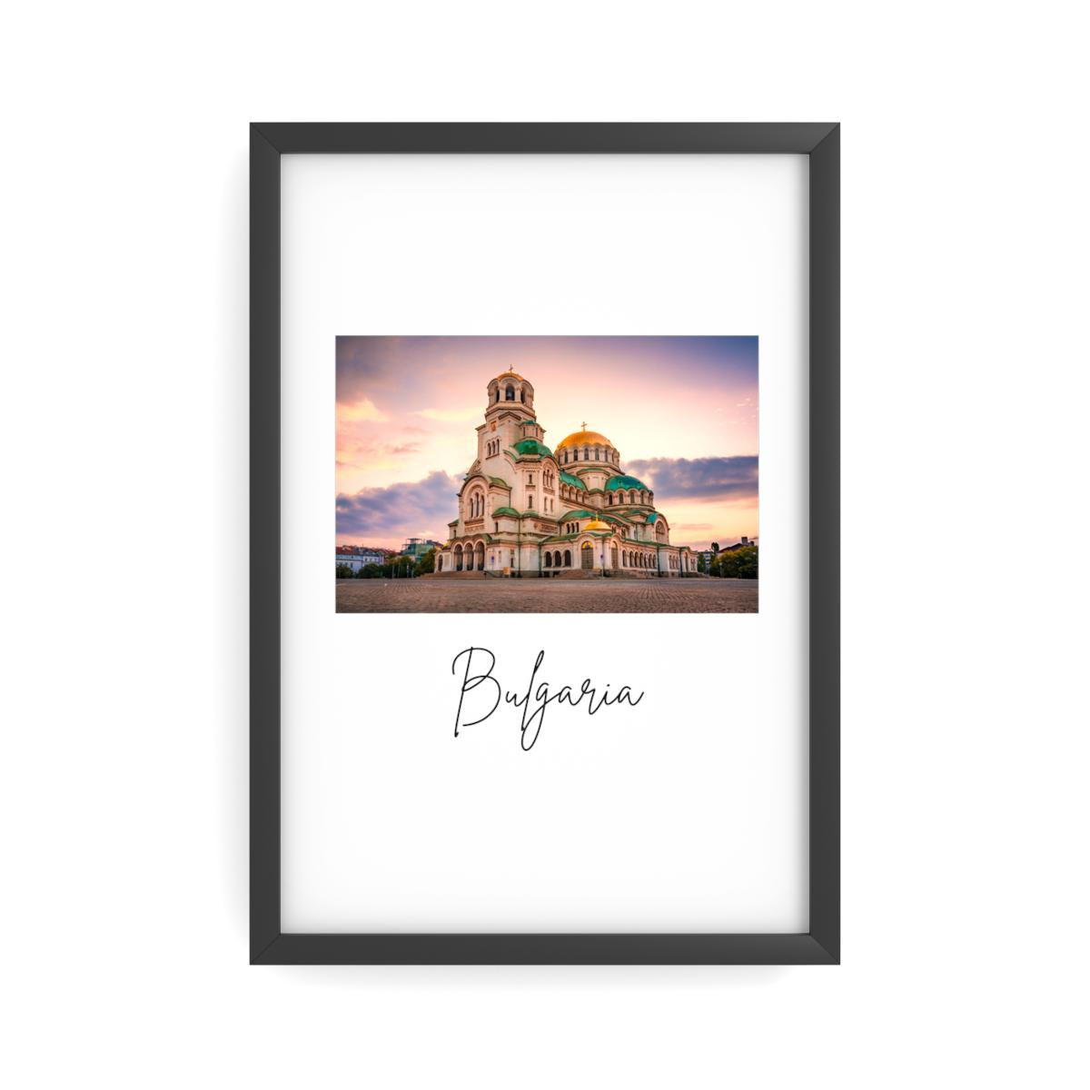 Bulgaria Semimatte Poster - Bulgarien Balkan Wandkunst | Bulgarische Deko